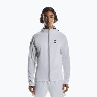 Herren-Lauf-Hoodie On Climate Zip Hoodie white
