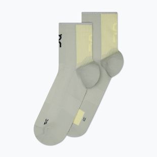 Socken On Running Performance Run Mid tin/lemonade