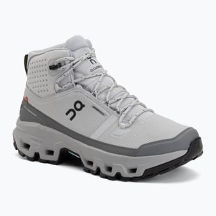 Herren-Wanderschuhe On Cloudrock Mid Waterproof glacier/alloy