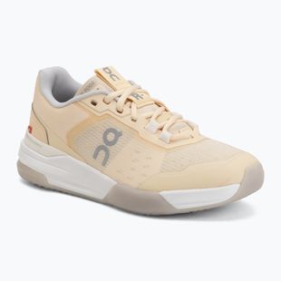 Damen-Tennisschuhe On Running The Roger Advantage Pro W blonde/gardenia