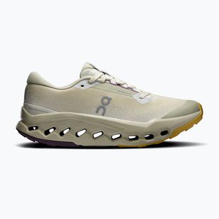Damen-Laufschuhe On Running Cloudsurfer Trail 2 Waterproof ghost/chalk