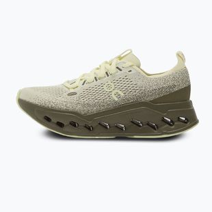 Damen-Laufschuhe On Cloudsurfer Max seedling/olive