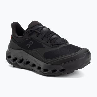 Damen-Trekking-Schuhe On Running Cloudhorizon 2 Waterproof black/black