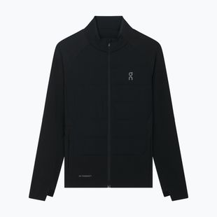 Damen-Laufjacke On Weather Hybrid black