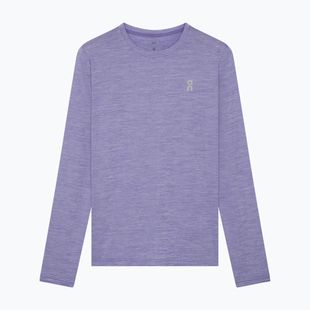 Damen-Laufshirt mit langen Ärmeln On Core Long-T juniper
