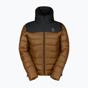 Isolierte Jacke Herren SCOTT Insuloft Warm black/bread brown