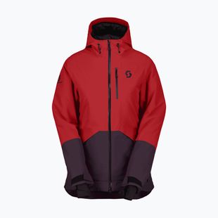 Skijacke Damen SCOTT Ultimate Dryo Ripstop power red/rich purple