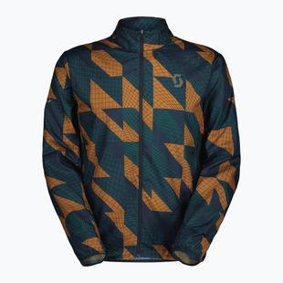 Laufjacke Herren SCOTT Endurance Tech Windbreaker dark blue/bread brown