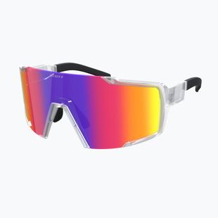 SCOTT Shield Sonnenbrille transluzent/teal chrom