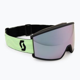Skibrille SCOTT Ambit Compact glow green/amp lavender chrome