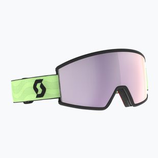 Skibrille SCOTT Ambit Compact glow green/amp lavender chrome