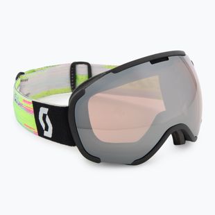 Skibrille SCOTT Faze II black/neon yellow/amp silver chrome
