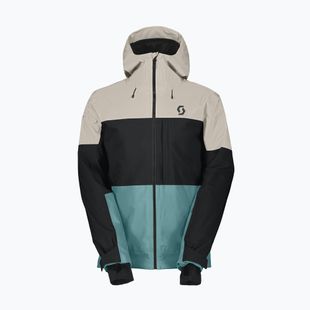 Herren-Skijacke SCOTT Ultimate Dryo 10 frozen blue/dust white