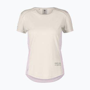 Damen-Laufshirt SCOTT Endurance Tech cotton white/bliss pink
