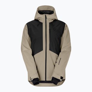 Herren-Skijacke SCOTT Ultimate Dryo 10 portobello beige/black