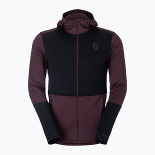 Fleecejacke für Herren SCOTT Defined Light Hoody cocoa red/black