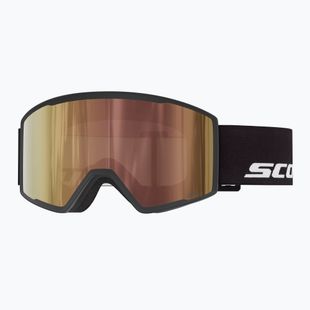 Skibrille SCOTT Trace Pro Light Sensitive black/amp ls cinnamon chrome