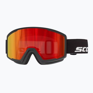 Skibrille SCOTT Trace Pro Compact black/red chrome