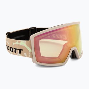 Skibrille Scott Neo Compact Light Sensitive S1-3 mojave beige/amp ls cinnamon chrome