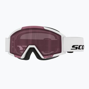 Kinder-Skibrille SCOTT Shield white/rose