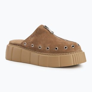 Badeschuhe Damen INUIKII Matilda Mule Suede beige