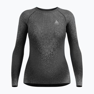 Damen-Thermoaktivshirt Odlo Performance Warm Blackcomb Bl Top Crew Neck black