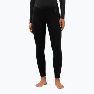 Damen Thermounterhose ODLO Merino 160 Bl Bottom Long black