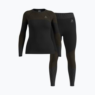 Damen Thermo-Unterwäsche-Set ODLO Fundamentals Performance Warm black