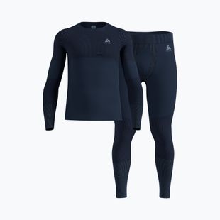 Herren Thermounterwäsche-Set ODLO Fundamentals Performance Warm dark sapphire