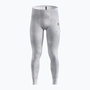 Herren Thermounterhose ODLO Active Warm X Pow Bl Bottom Long silver grey