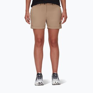 MAMMUT Damen-Trekking-Shorts Runbold Roll Cuff beige