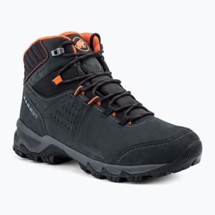 Herren-Trekkingstiefel Mammut Mercury IV Mid GTX schwarz / hot red