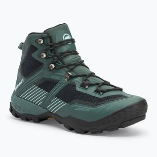 Trekking Wander Schuhe Herren Mammut Ducan II High GTX deep jade/ black