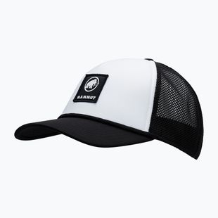 Basecap Mammut Crag Logo white/black