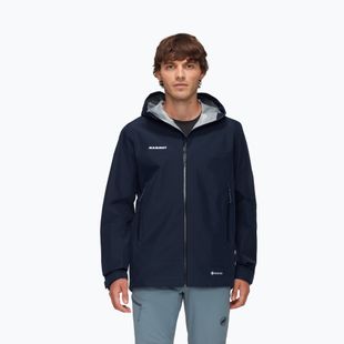 Mammut Crater Light HS Hooded Herren Regenjacke marine