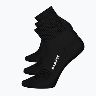Socken Mammut Everyday Quarter 3 pairs black/black/black