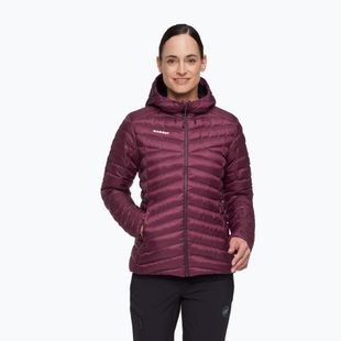 Gefütterte Damenjacke Mammut Albula IN Hooded wine/black