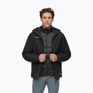 3‑in‑1 Herrenjacke Mammut Treeline 3 in 1 HS Hooded Jacket Men black/black