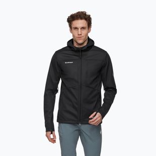 Herren-Softshelljacke Mammut Ultimate VIII Softshell Hooded black
