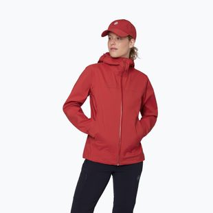 Damen-Windjacke Mammut Ducan HS Hooded dark mammut red