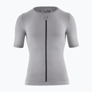 Herren-Radsport-Sweatshirt ASSOS Summer Skin Layer P1 grau