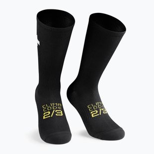 ASSOS Spring Fall P1 Socken schwarz