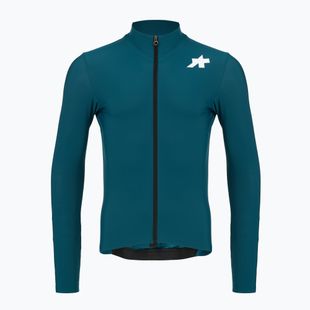 Herren-Radlongsleeve ASSOS Mille GT Spring Fall Jersey S11 deep petrol