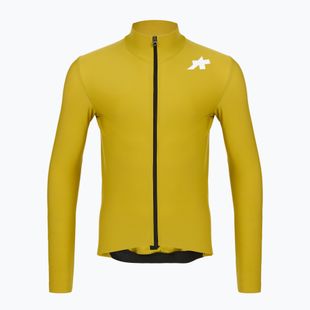 Herren-Radlongsleeve ASSOS Mille GT Spring Fall Jersey S11 golden yellow