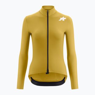 Damen Langarm-Radtrikot ASSOS Mille GT Spring Fall Jersey S11 golden yellow