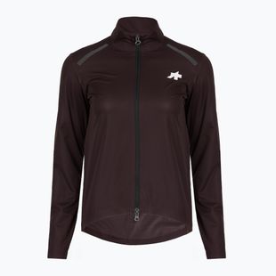 Damen-Fahrradjacke ASSOS Mille GT Shell S11 Evo mulberry brown