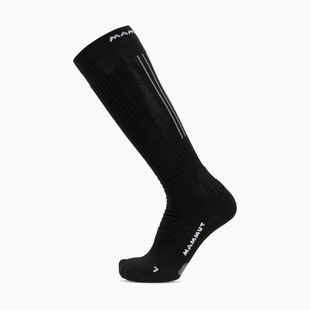 Socken Mammut Ski Mountaineering Merino Knee black/strata
