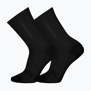 Socken Mammut Multisport Crew Socks 2 pack black/black