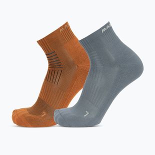 Socken Mammut Multisport Quarter Socks 2 pack autumn larice/strata
