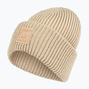 Wintermütze super.natural KriTeeini Beanie white pepper